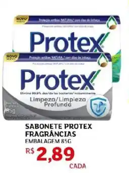 Assaí Atacadista Sabonete protex fragrâncias oferta