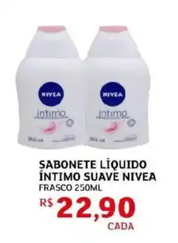 Assaí Atacadista Sabonete líquido intimo suave nivea frasco oferta