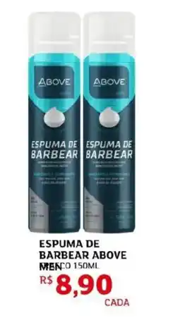 Assaí Atacadista Espuma de barbear above men oferta