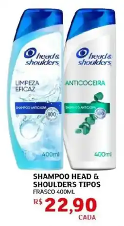 Assaí Atacadista Shampoo head & shoulders tipos frasco oferta