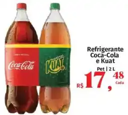 Supermercados Mateus Refrigerante Coca-Cola e Kuat Pet oferta