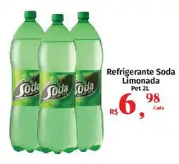 Supermercados Mateus Refrigerante Soda Limonada Pet oferta
