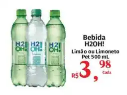 Supermercados Mateus Bebida H2OH! oferta