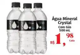 Supermercados Mateus Água Mineral Crystal Com Gás oferta