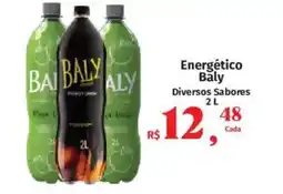 Supermercados Mateus Energético Baly Diversos Sabores oferta