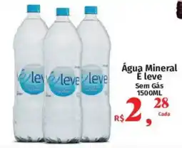 Supermercados Mateus Água Mineral É leve Sem Gás oferta