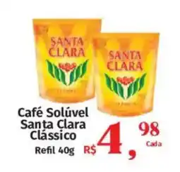 Supermercados Mateus Café Solúvel Santa Clara Clássico oferta