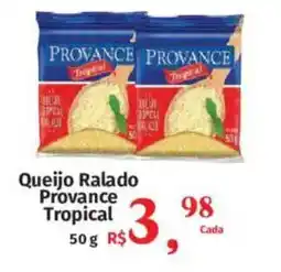 Supermercados Mateus Queijo Ralado Provance Tropical oferta