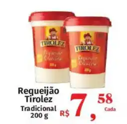 Supermercados Mateus Requeijão Tirolez Tradicional oferta