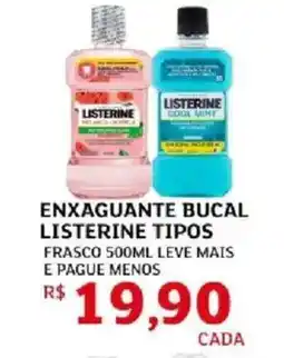 Assaí Atacadista Enxaguante bucal listerine tipos oferta