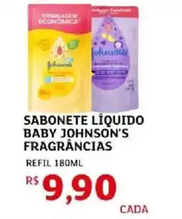 Assaí Atacadista Sabonete líquido baby johnson's fragrâncias oferta
