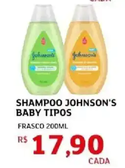 Assaí Atacadista Shampoo johnson's baby tipos oferta