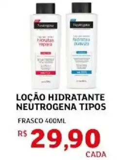 Assaí Atacadista Loção hidratante neutrogena tipos oferta