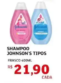 Assaí Atacadista Shampoo johnson's tipos oferta