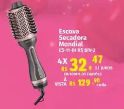 Supermercados Mateus Escova Secadora Mondial oferta