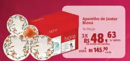 Supermercados Mateus Aparelho de Jantar Biona oferta
