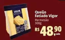 Supermercados Mateus Queijo Fatiado Vigor Parmesão oferta