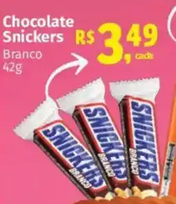 Supermercados Mateus Chocolate Snickers oferta