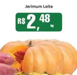 Supermercados Mateus Jerimum Leite oferta