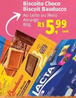 Supermercados Mateus Biscoito Choco Biscuit Bauducco oferta