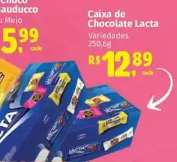 Supermercados Mateus Caixa de Chocolate Lacta Variedades oferta