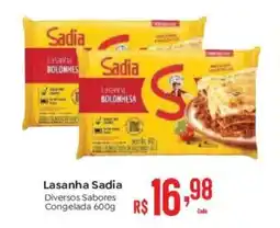 Supermercados Mateus Lasanha Sadia oferta