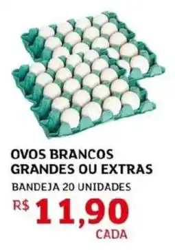 Assaí Atacadista Ovos brancos grandes ou extras oferta
