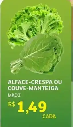 Assaí Atacadista Alface-crespa ou couve-manteiga maço oferta