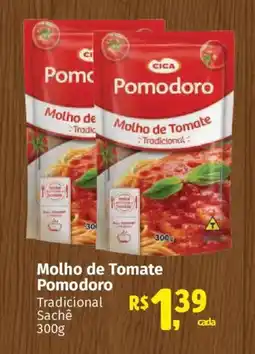 Supermercados Mateus Molho de Tomate Pomodoro oferta