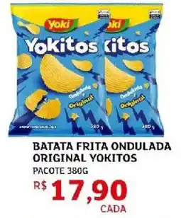 Assaí Atacadista Batata frita ondulada original yokitos pacote oferta