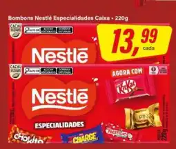 Rede Supermarket Bombons Nestlé Especialidades Caixa oferta
