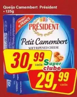 Rede Supermarket Queijo Camembert Président oferta