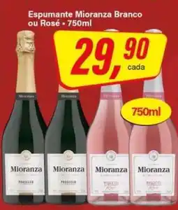 Rede Supermarket Espumante Mioranza Branco ou Rosé oferta