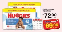 Fort Atacadista Fralda Huggies Tripla Hiper oferta