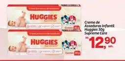 Fort Atacadista Creme de Assaduras Infantil Huggies Supreme Care oferta