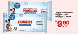 Fort Atacadista Lenços Umedecidos Huggies Tripla Proteção c/ 88 un. oferta