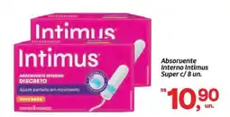 Fort Atacadista Absorvente Interno Intimus Super c/ 8 un. oferta
