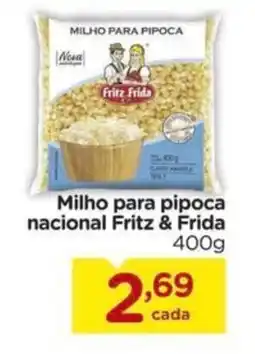 Carrefour Milho para pipoca nacional Fritz & Frida oferta