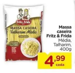 Carrefour Massa caseira Fritz & Frida Média, Talharim, oferta