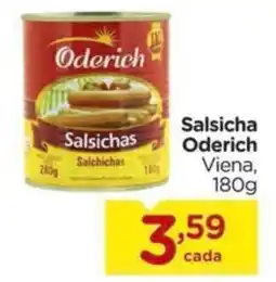 Carrefour Salsichas Oderich Viena, oferta