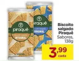 Carrefour Biscoito salgado Piraquê Sabores, oferta