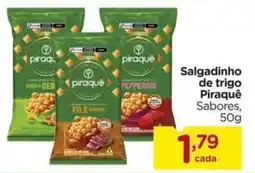 Carrefour Salgadinho de trigo Piraquê oferta