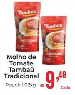 Supermercados Mateus Molho de Tomate Tambaú Tradicional oferta