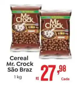 Supermercados Mateus Cereal Mr. Crock São Braz oferta