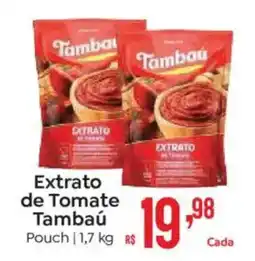 Supermercados Mateus Extrato de Tomate Tambaú oferta