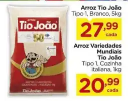 Carrefour Arroz Tio João Tipo 1, Branco, oferta