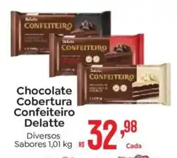 Supermercados Mateus Chocolate Cobertura Confeiteiro Delatte oferta