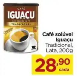 Carrefour Café solúvel Iguaçu Tradicional, Lata, oferta