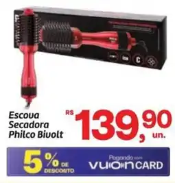 Fort Atacadista Escova Secadora Philco Biuolt oferta