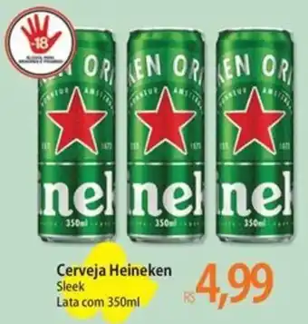 Atacadão Cerveja Heineken Sleek oferta